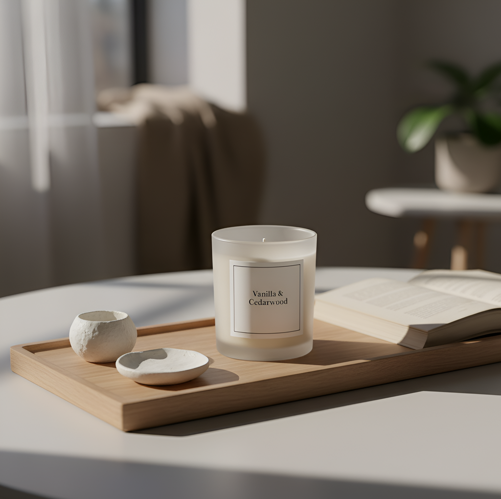 Duftkerze aus Sojawachs